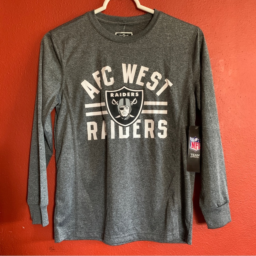 NFL TEAM RAIDERS long sleeve boys Large